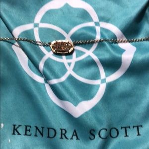 Kendra Scott Gold Druzy Necklace